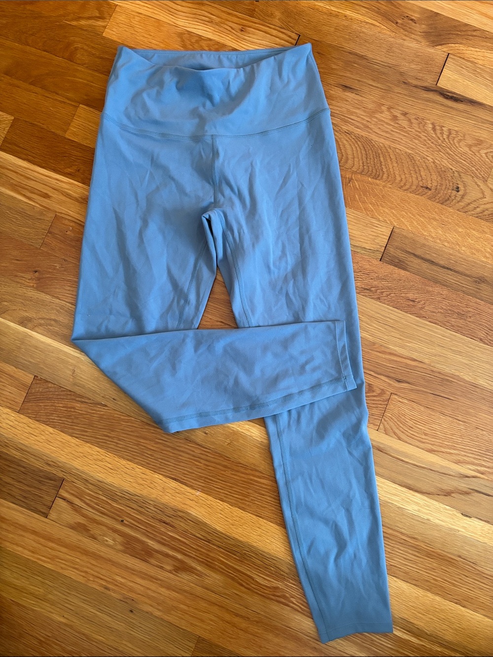 Varley Slate Blue High-Waist Leggings